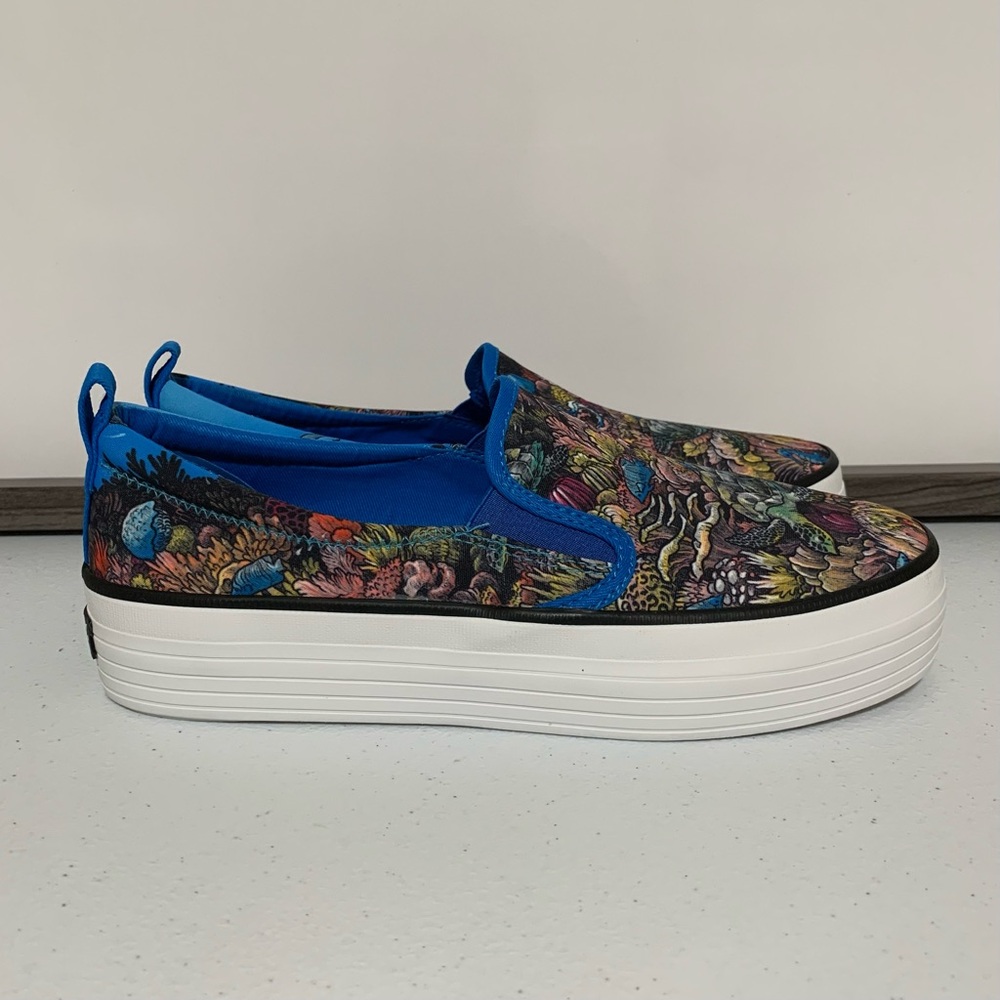 Sperry × Kerby Crest Twin Gore Utopia Platform Slip-On Sneakers-Size 6.5 NWOT